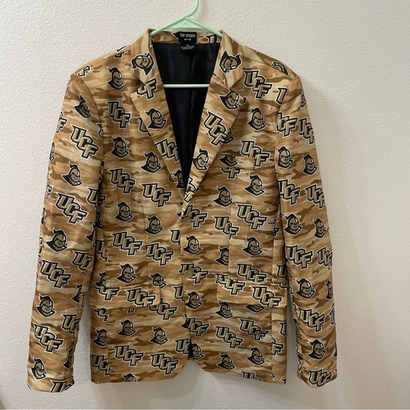 top drawer Suits & Blazers Ucf Knights Knightro Blazer Gold Poshmark
